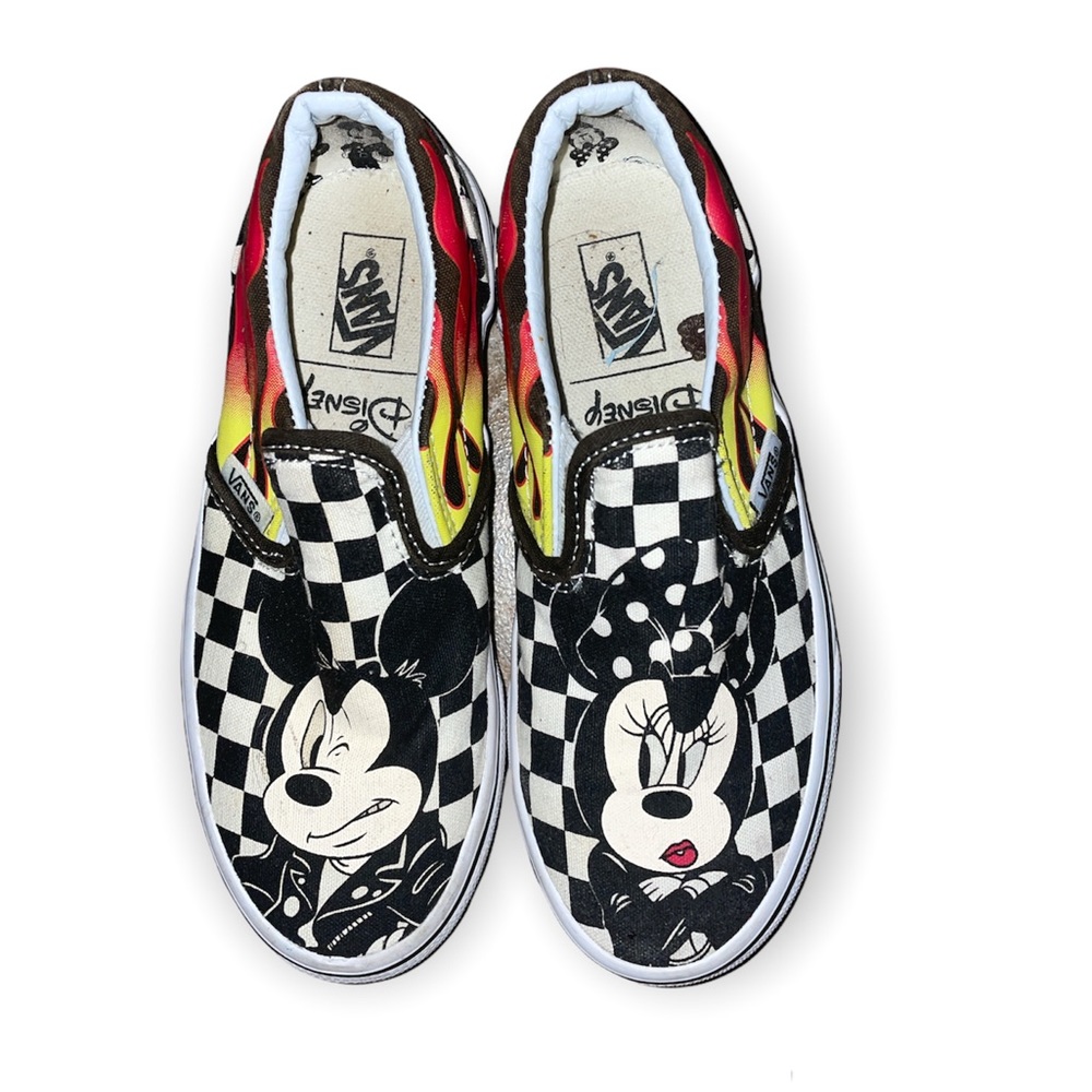 Vans x Disney kids flame collab